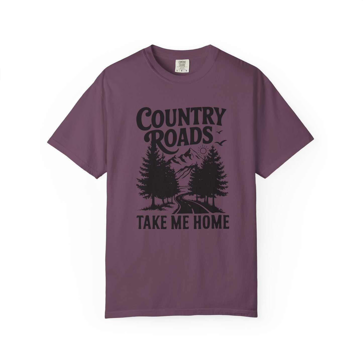 Country Roads🌲Unisex Garment-Dyed T-shirt