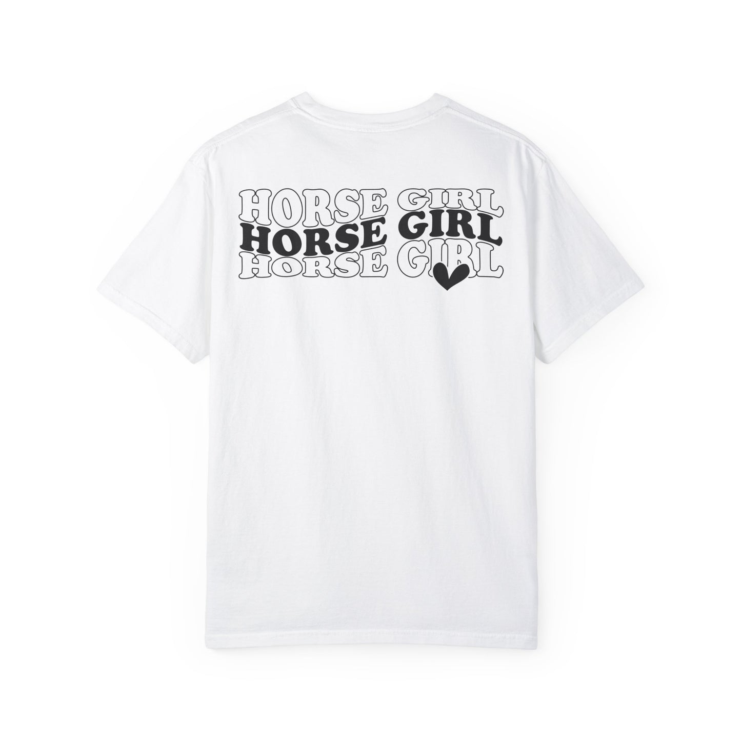 Horse Girl 🐴Unisex Garment-Dyed T-shirt