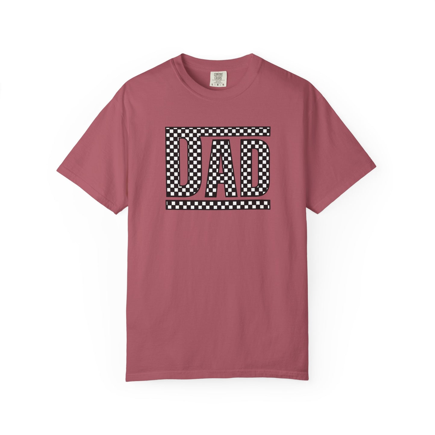 Checkered DAD🖤🤍  Unisex Garment-Dyed T-shirt