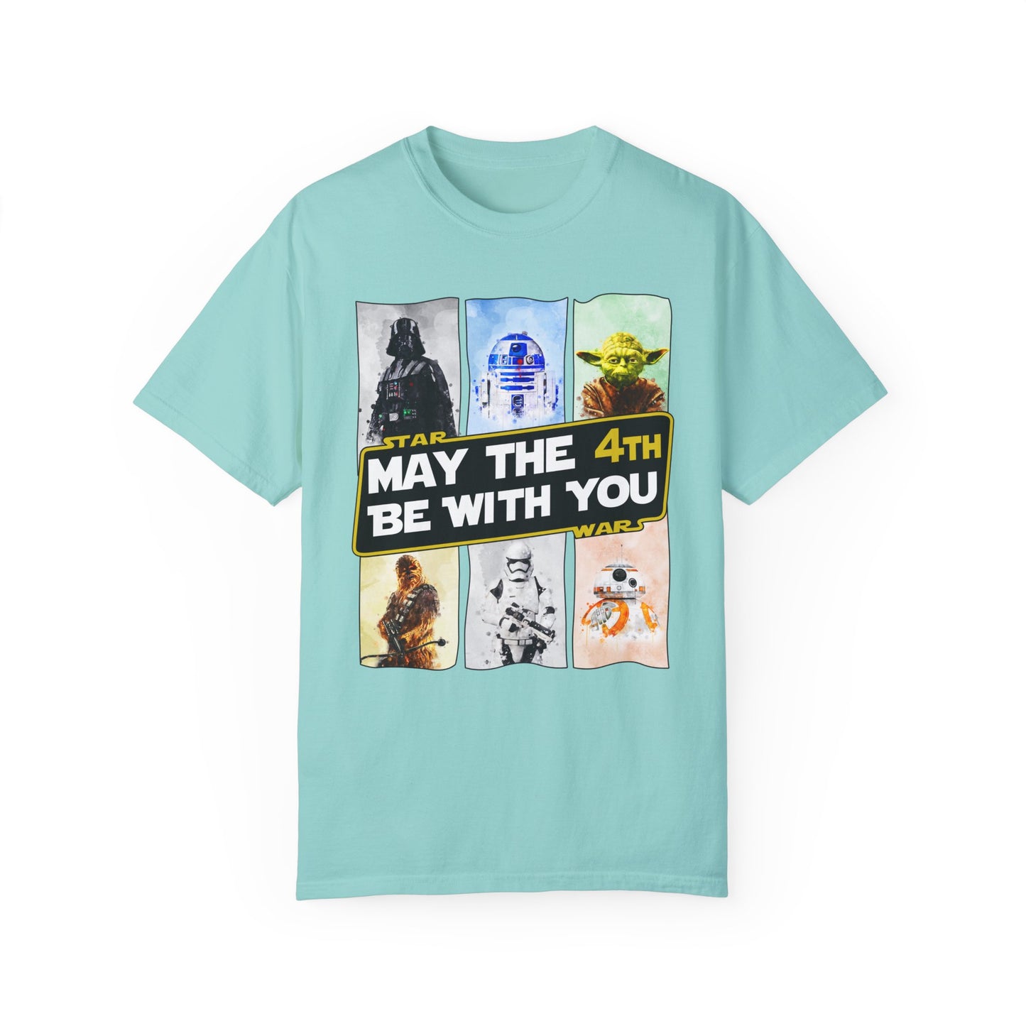 May the 4th Be with You ✨Unisex Garment-Dyed T-shirt