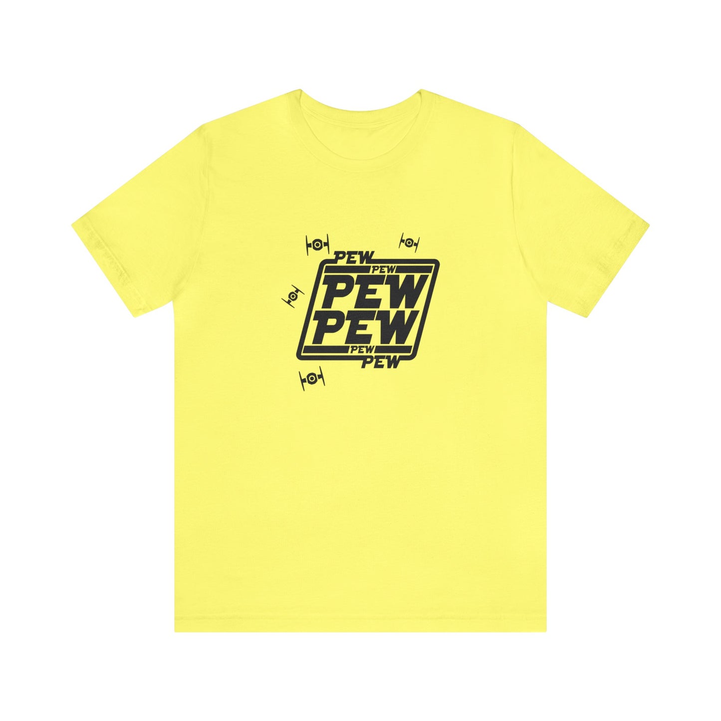 Pew Pew Pew 🚀Unisex Jersey Short Sleeve Tee