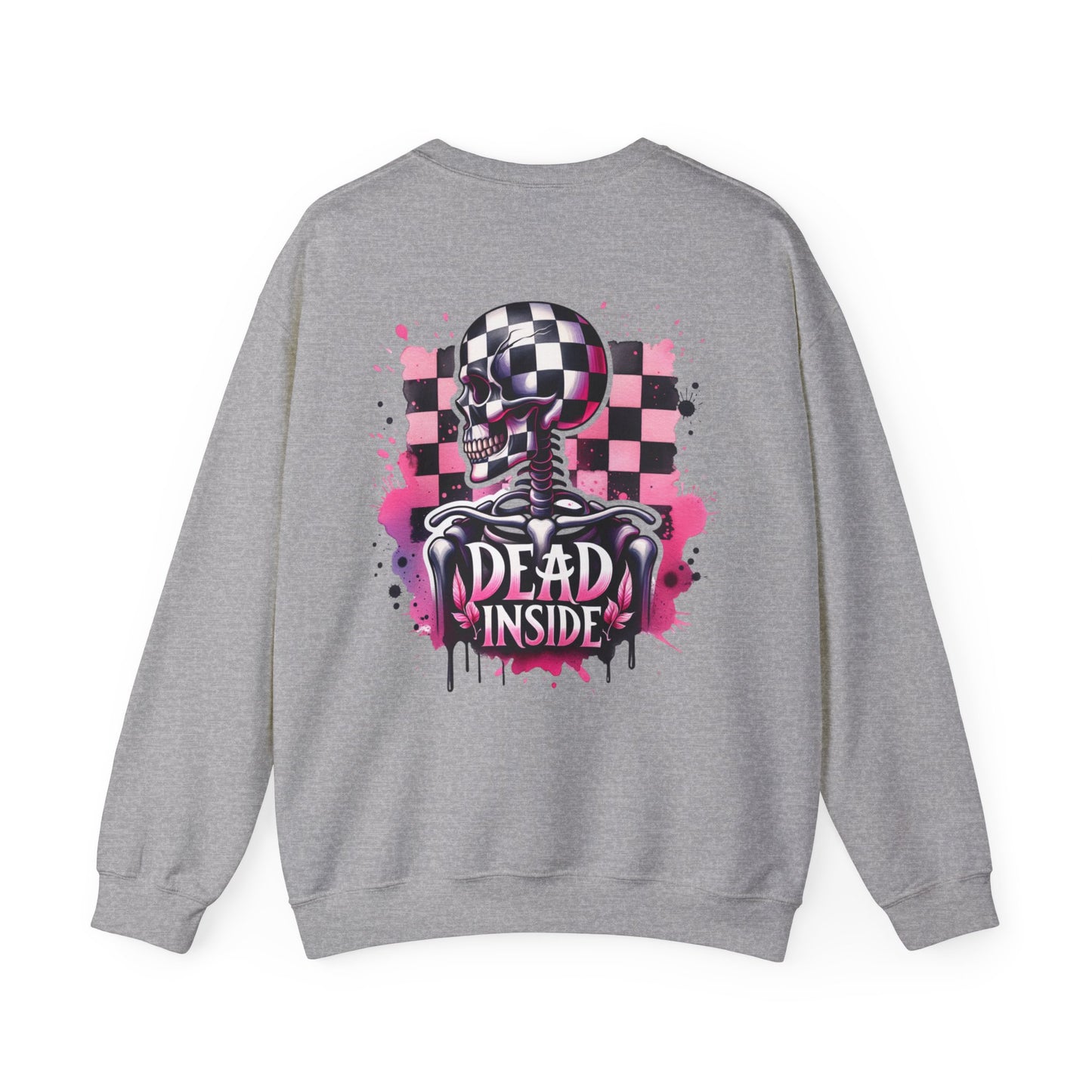 Dead Inside 💀Unisex Heavy Blend™ Crewneck Sweatshirt