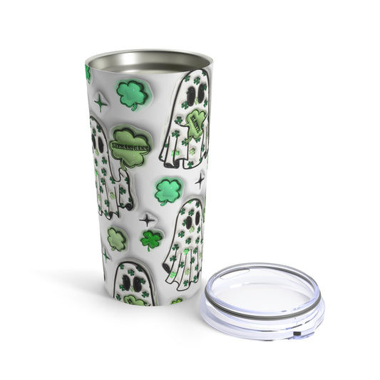 Ghost St Patricks Day 🍀Tumbler 20oz