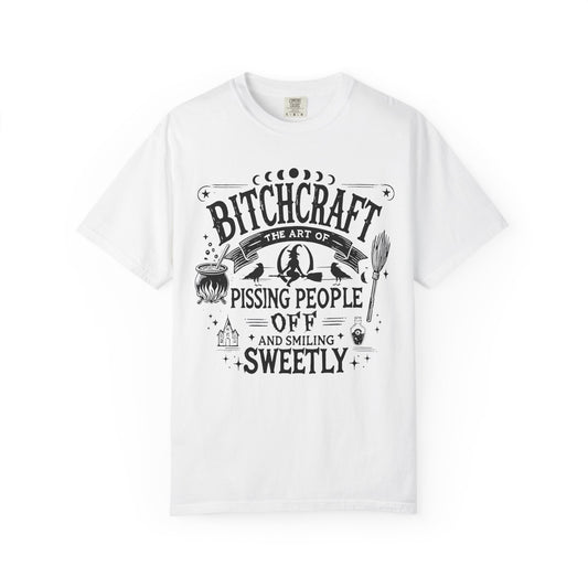 Bitchcraft🖤🎃 Unisex Garment-Dyed T-shirt
