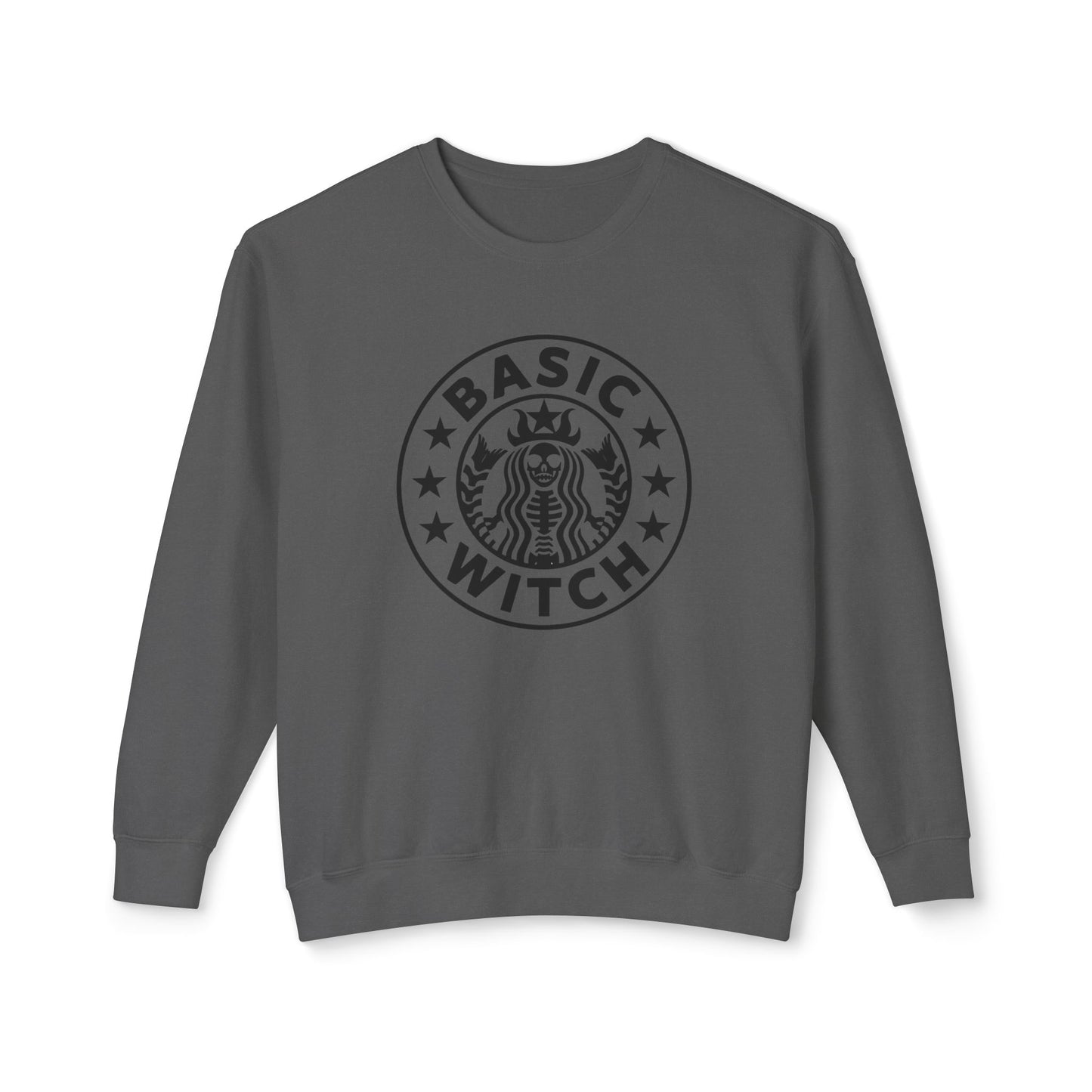 Cozy Basic Witch 🧙‍♀️Unisex Lightweight Crewneck Sweatshirt