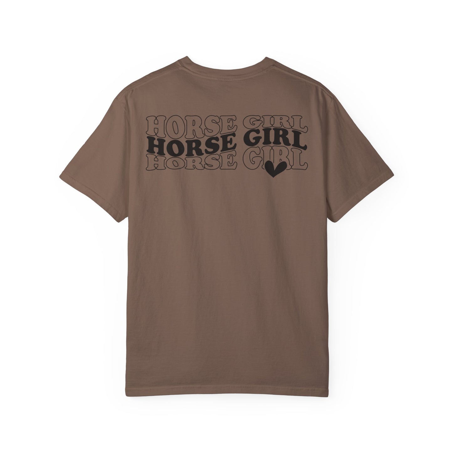 Horse Girl 🐴Unisex Garment-Dyed T-shirt