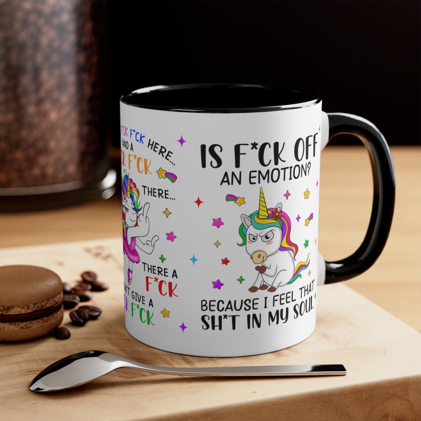 Unicorn Soul 🦄Accent Coffee Mug, 11oz