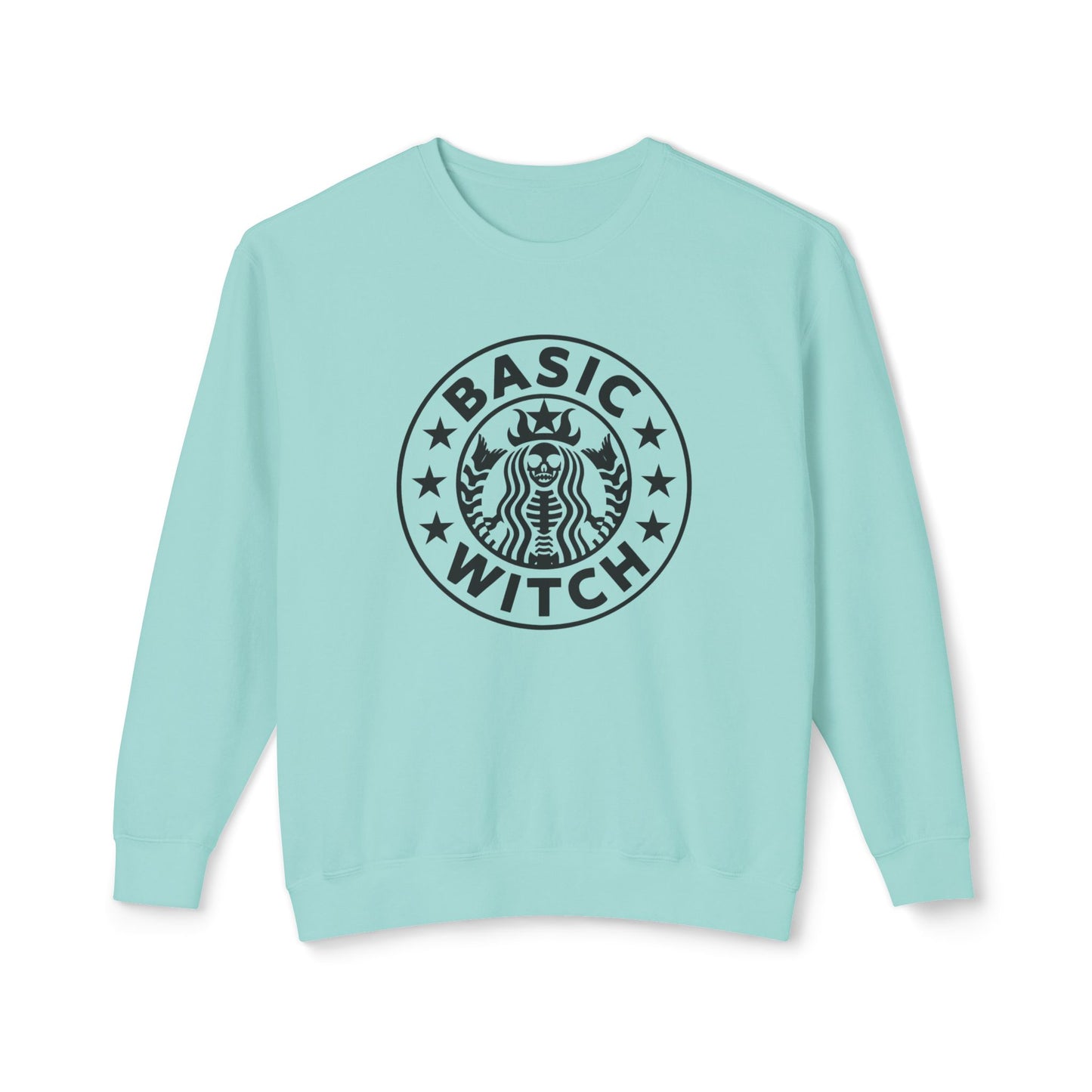 Cozy Basic Witch 🧙‍♀️Unisex Lightweight Crewneck Sweatshirt