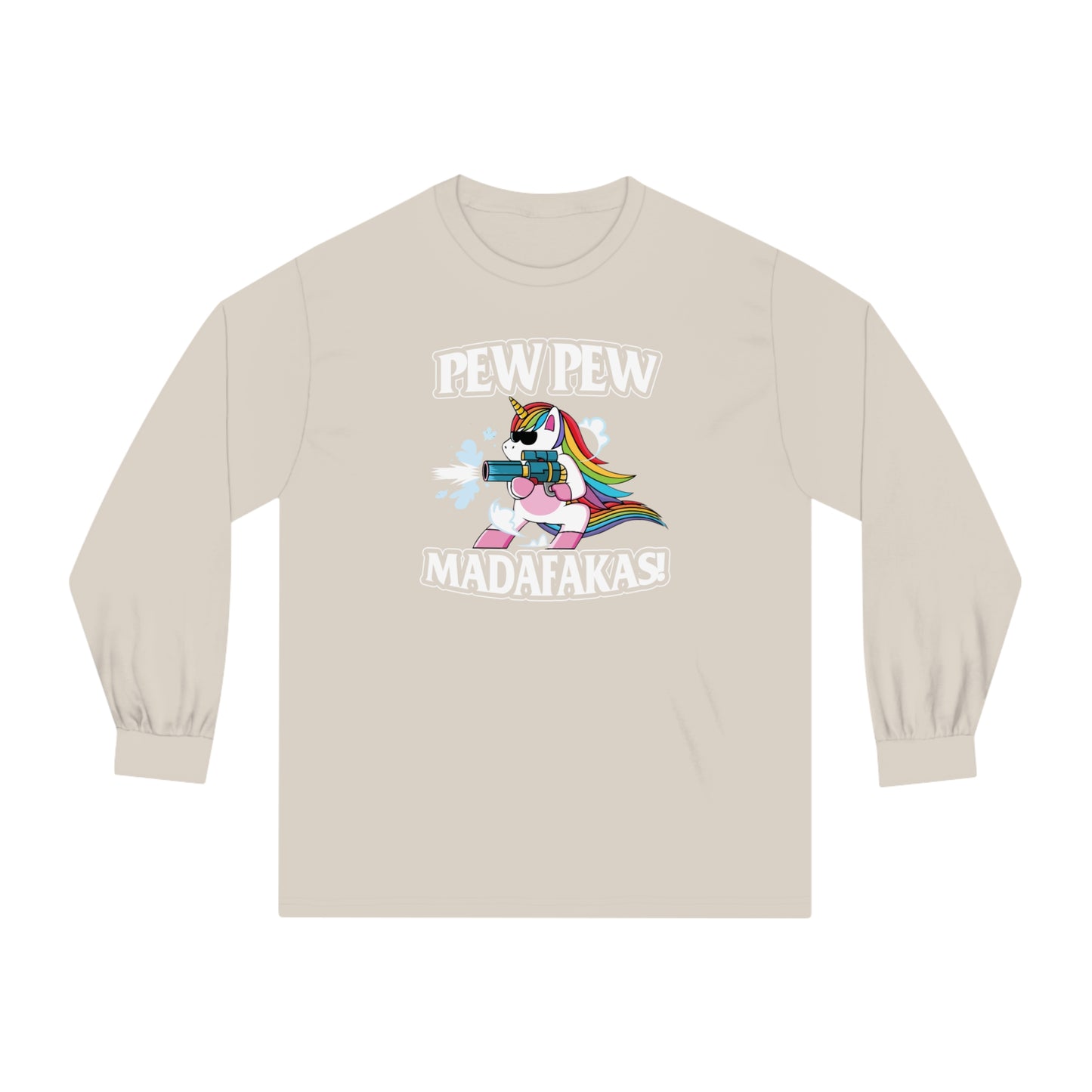 Pew Pew 🦄Unisex Classic Long Sleeve T-Shirt