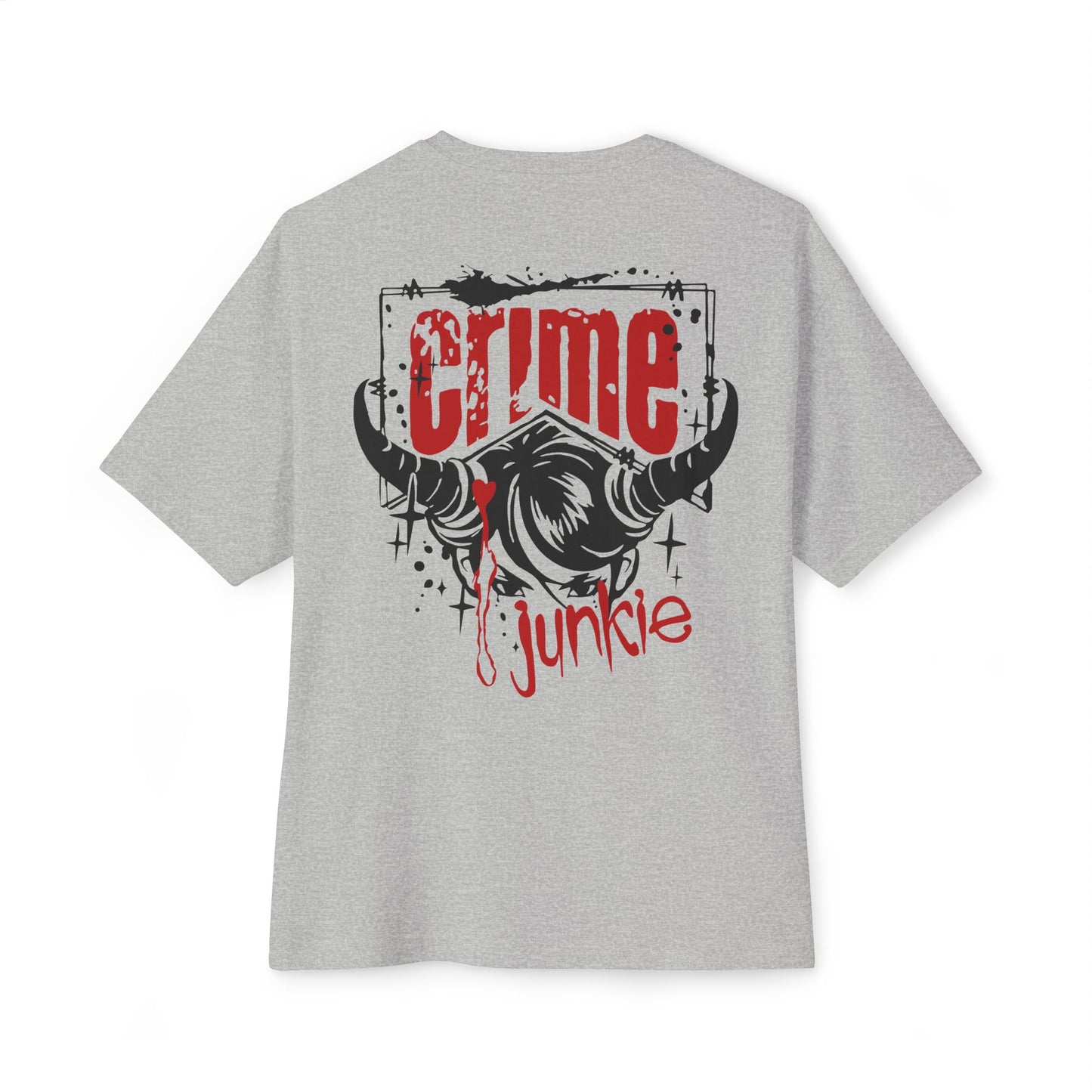 Crime Junkie 🔪Unisex Oversized Boxy Tee