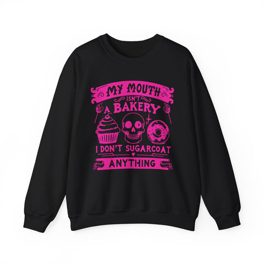 My Mouth Isn't a Bakery🍰 Unisex Heavy Blend™ Crewneck Sweatshirt