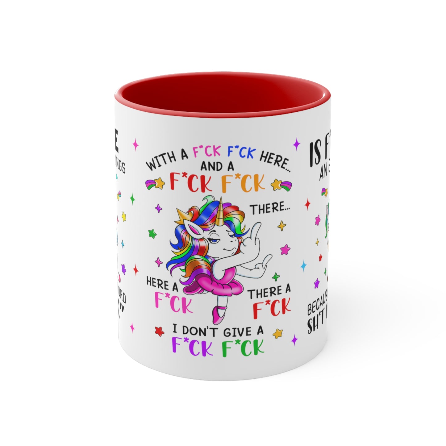 Unicorn Soul 🦄Accent Coffee Mug, 11oz