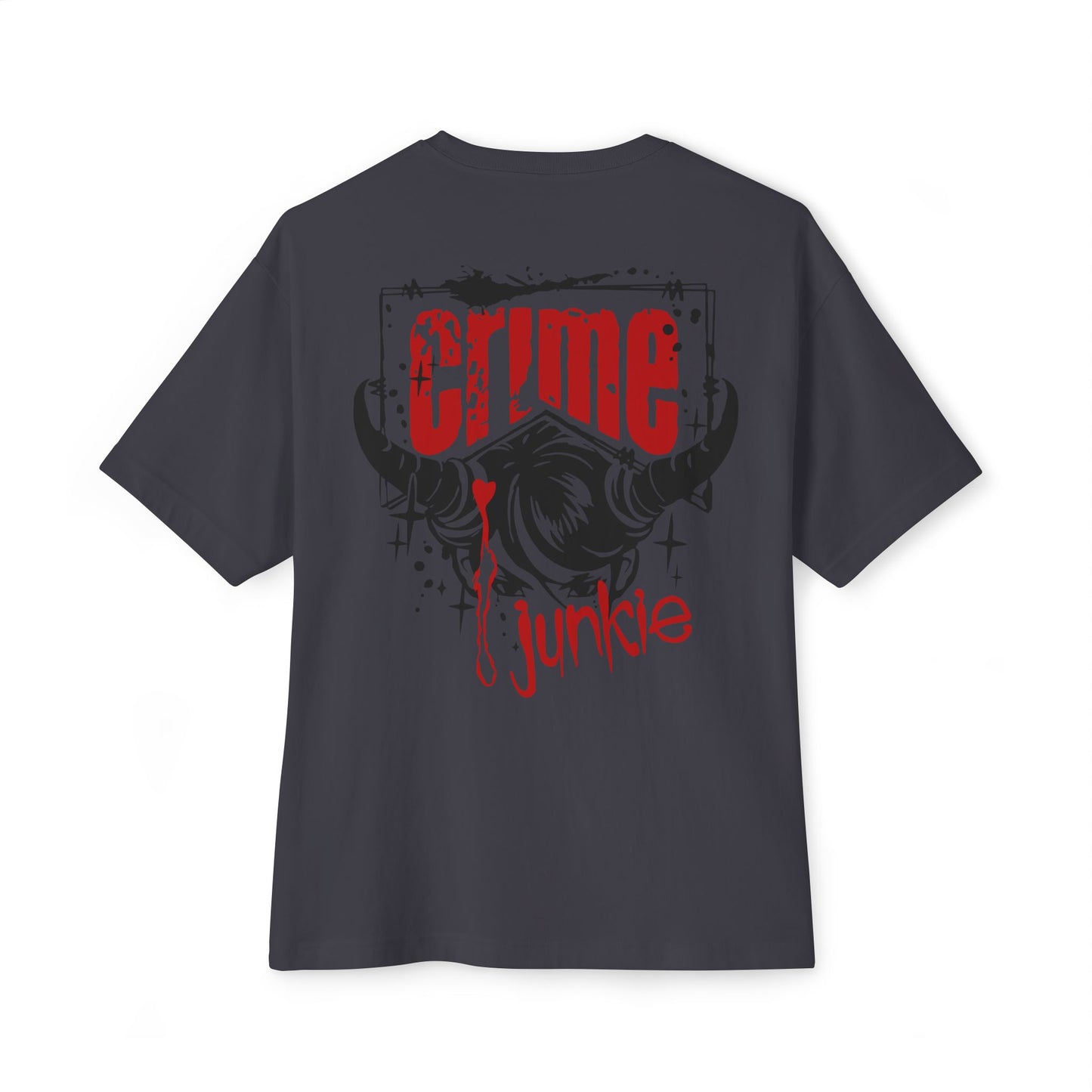 Crime Junkie 🔪Unisex Oversized Boxy Tee