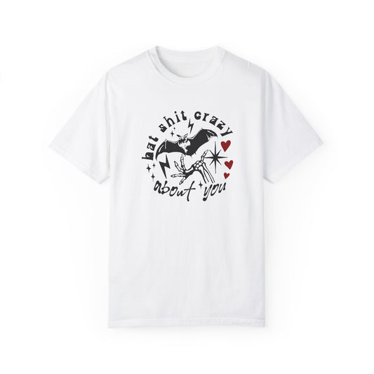 Crazy About You🦇Unisex Garment-Dyed T-shirt