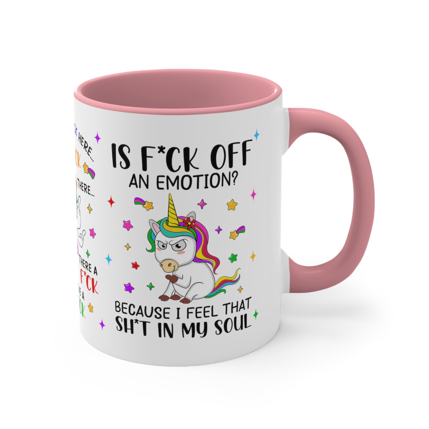 Unicorn Soul 🦄Accent Coffee Mug, 11oz