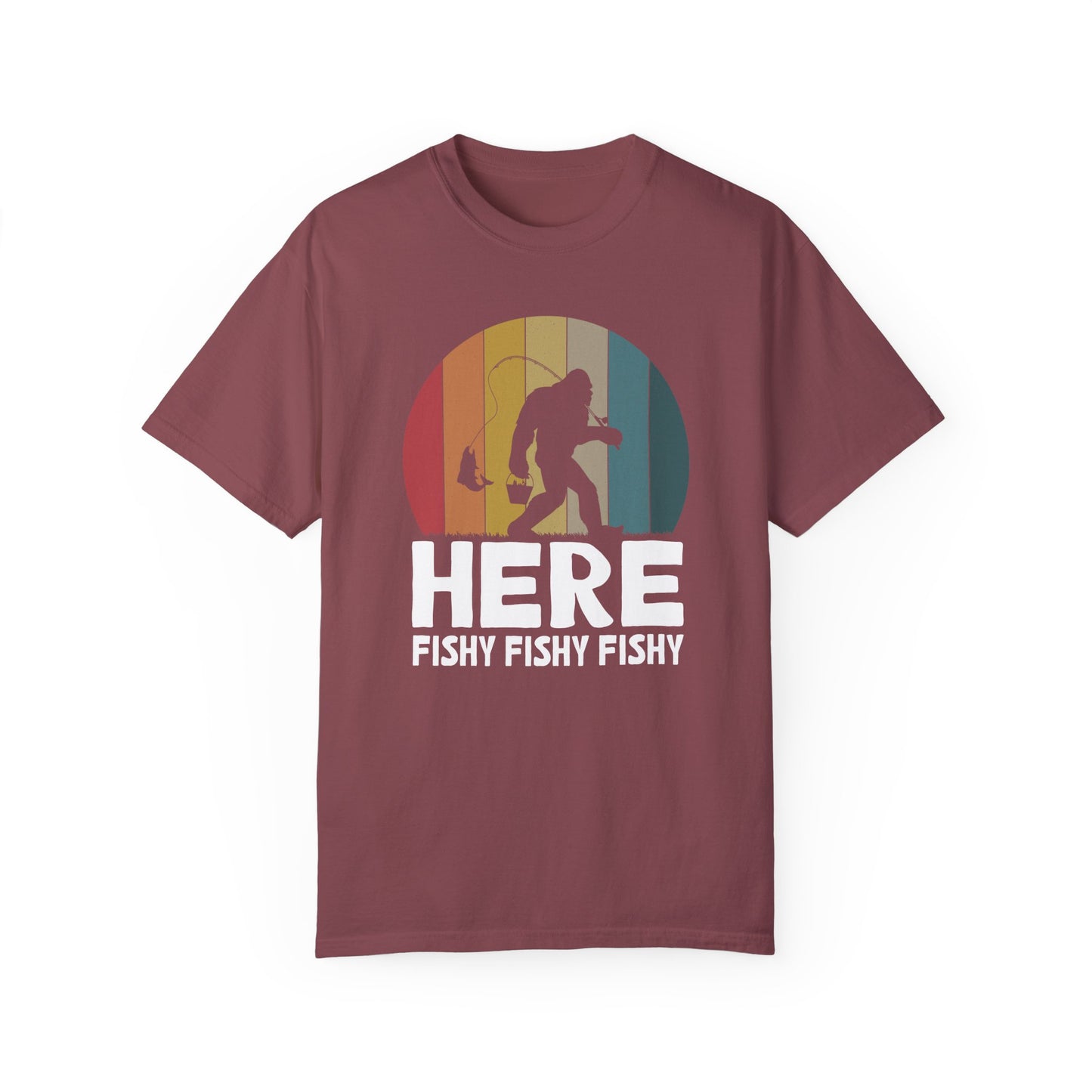 Here Fishy Fishy 👣🎣 Unisex T-shirt