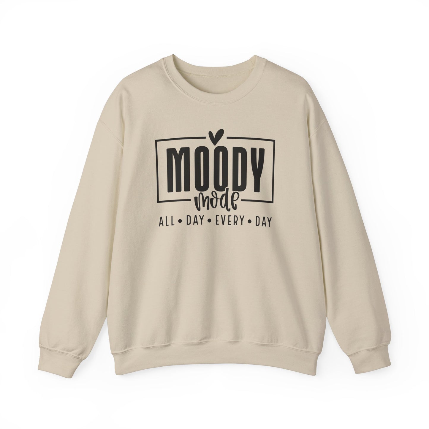 Moody All Day Every Day ✨Unisex Heavy Blend™ Crewneck Sweatshirt