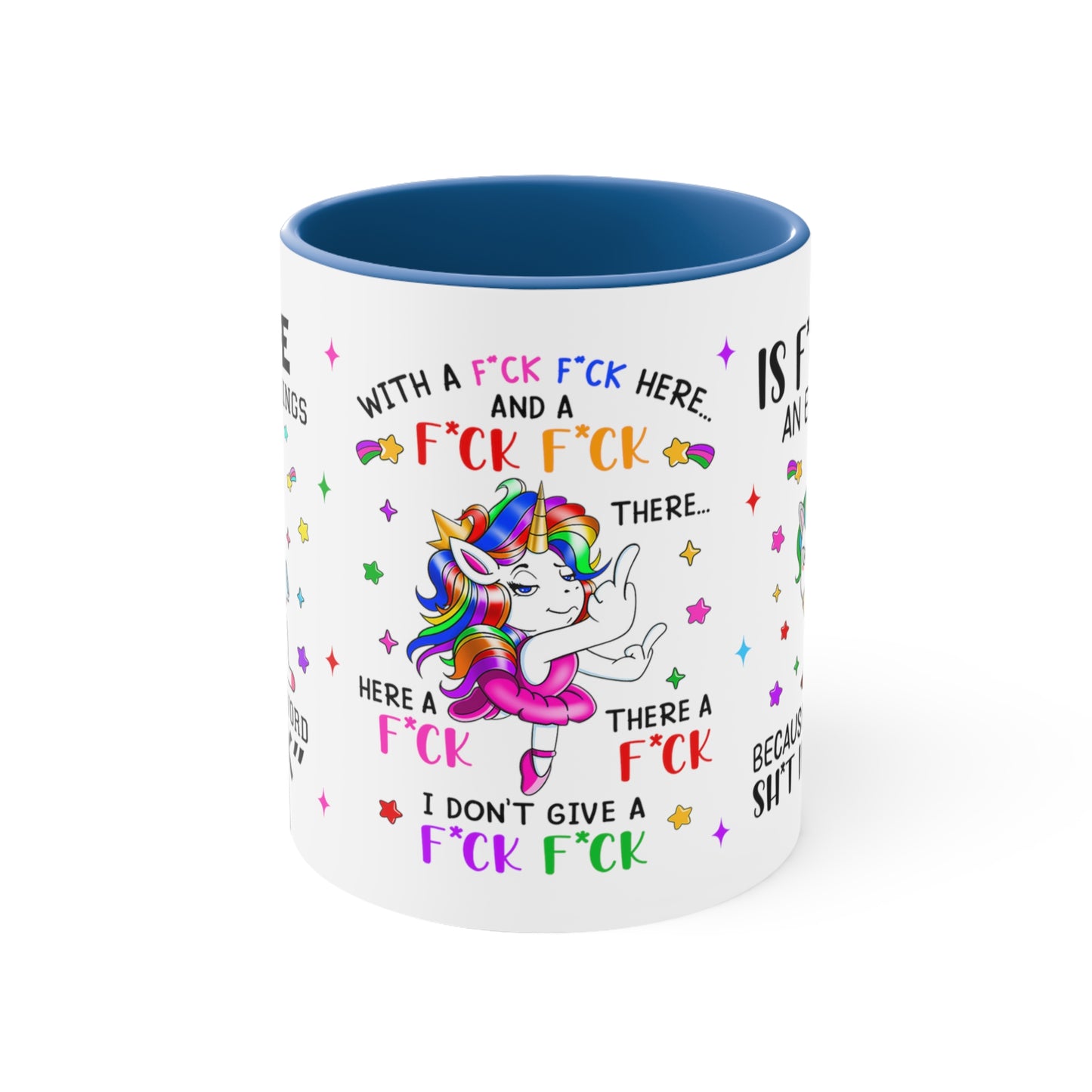 Unicorn Soul 🦄Accent Coffee Mug, 11oz