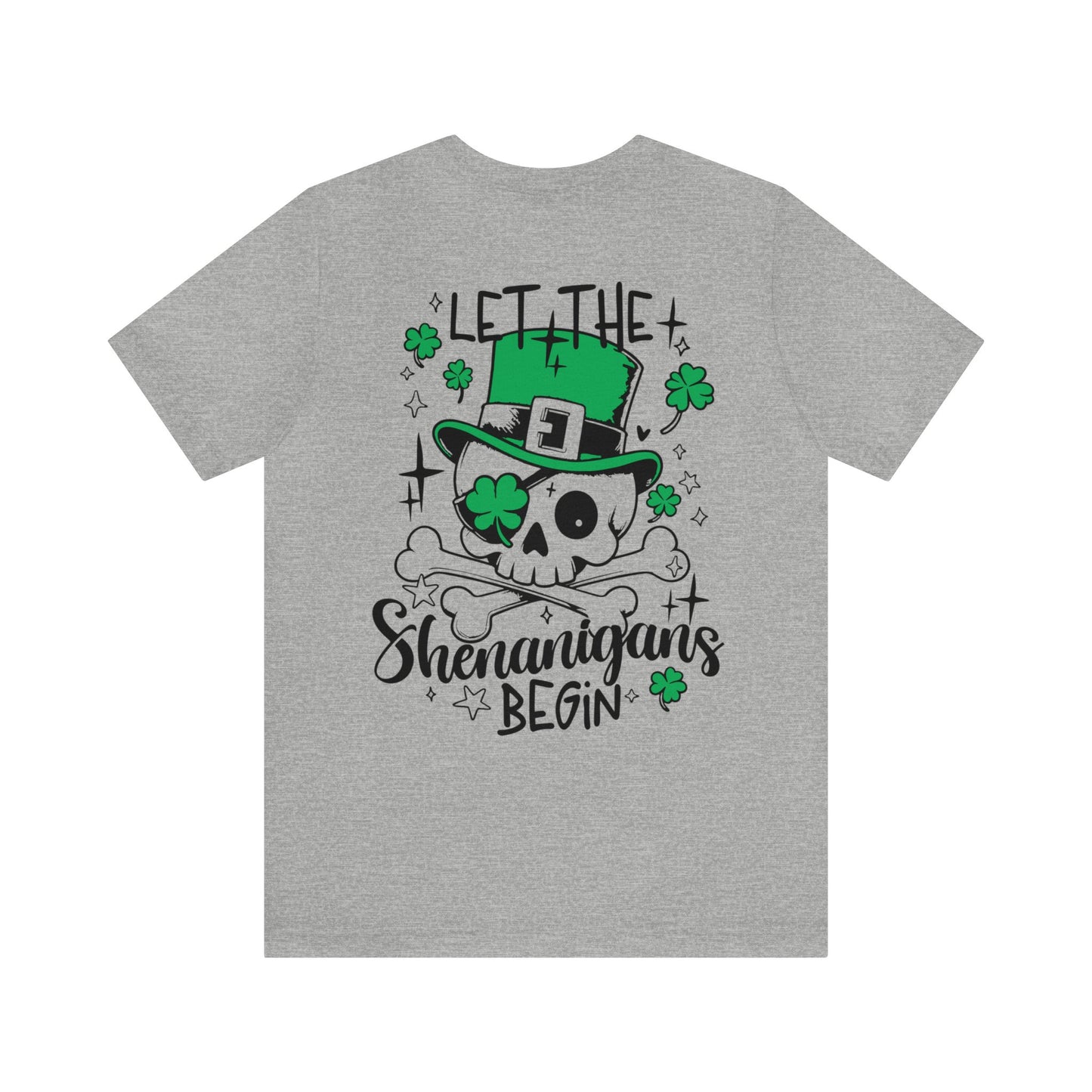 Let the Shenanigans Begin 🍀Unisex Jersey Short Sleeve Tee