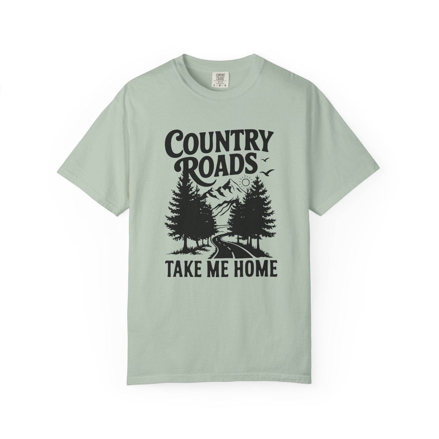 Country Roads🌲Unisex Garment-Dyed T-shirt