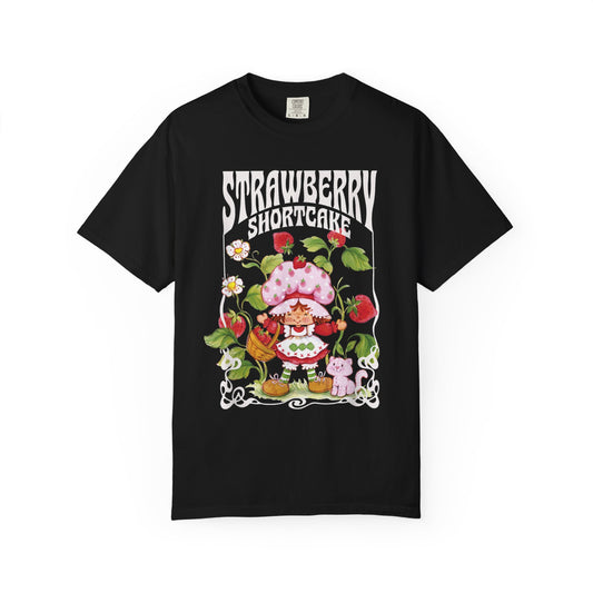 Peace, Love & Berries🍓✌️Unisex Garment-Dyed T-shirt