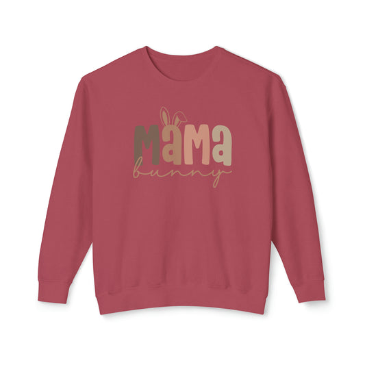 Mama Bunny 🐰Unisex Lightweight Crewneck Sweatshirt