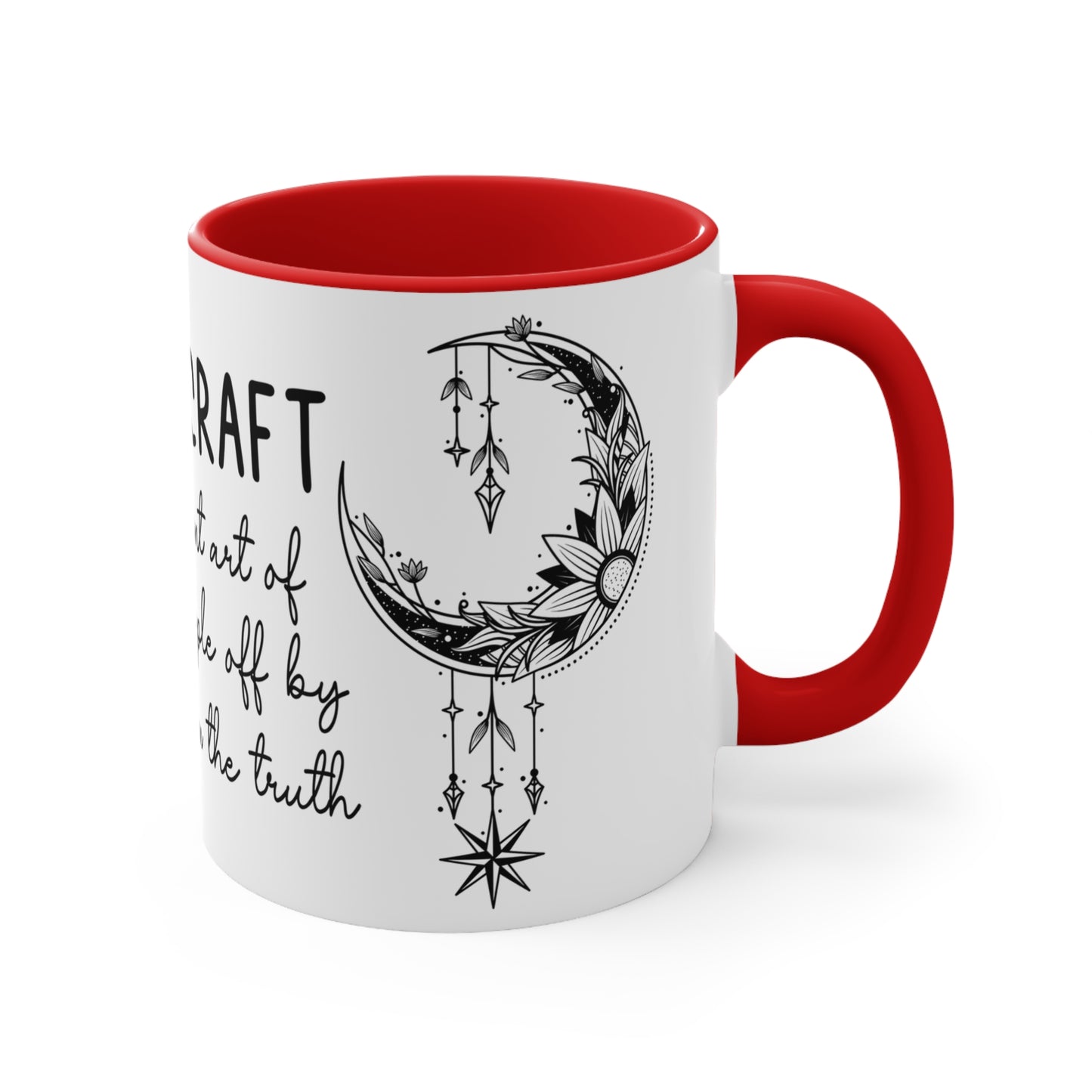 Bitchcraft ✨ Accent Coffee Mug, 11oz