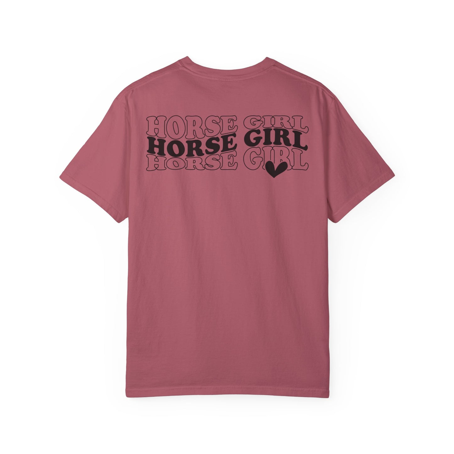 Horse Girl 🐴Unisex Garment-Dyed T-shirt