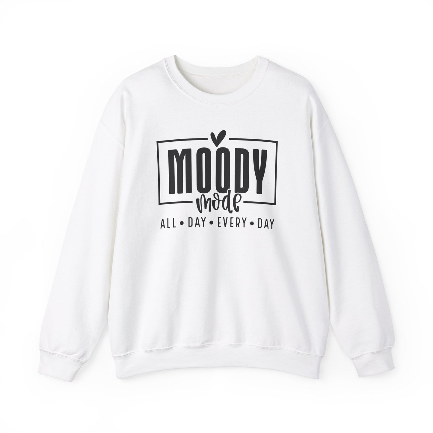 Moody All Day Every Day ✨Unisex Heavy Blend™ Crewneck Sweatshirt