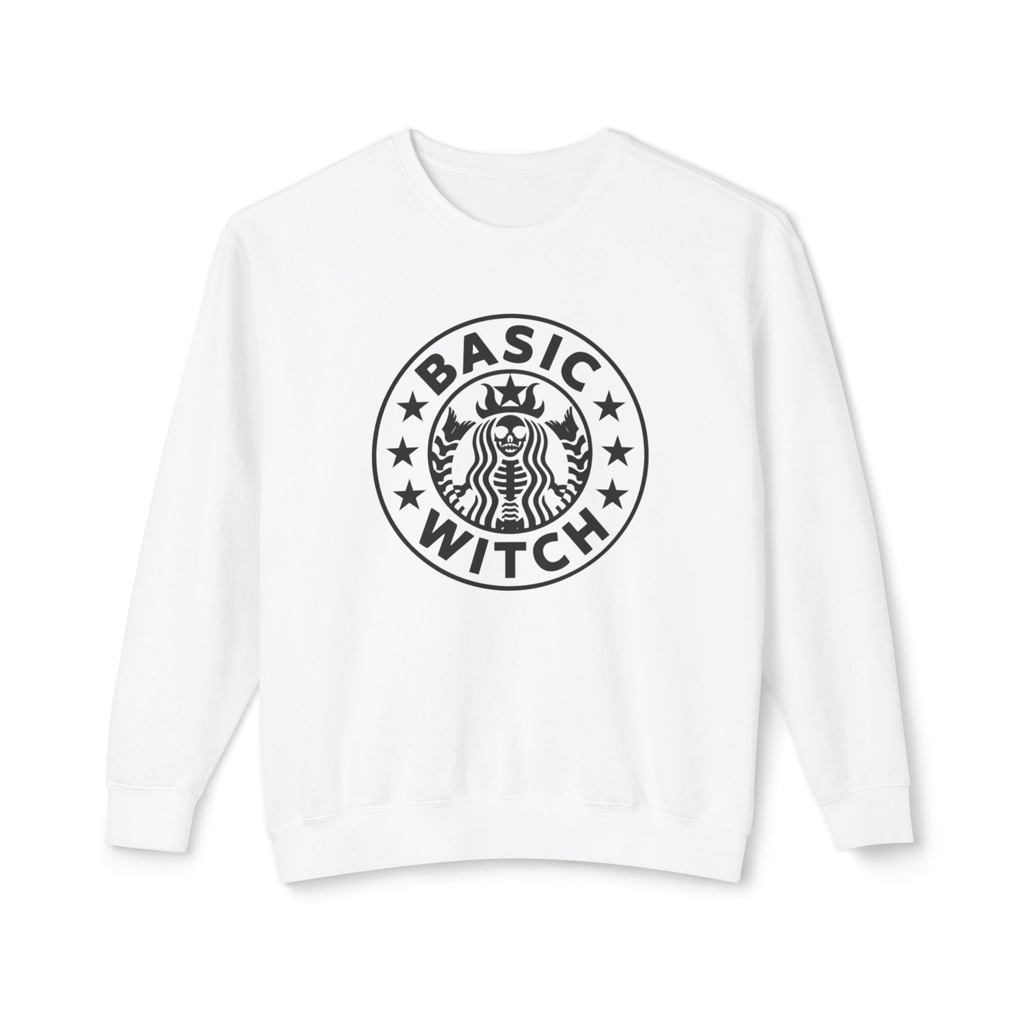 Cozy Basic Witch 🧙‍♀️Unisex Lightweight Crewneck Sweatshirt