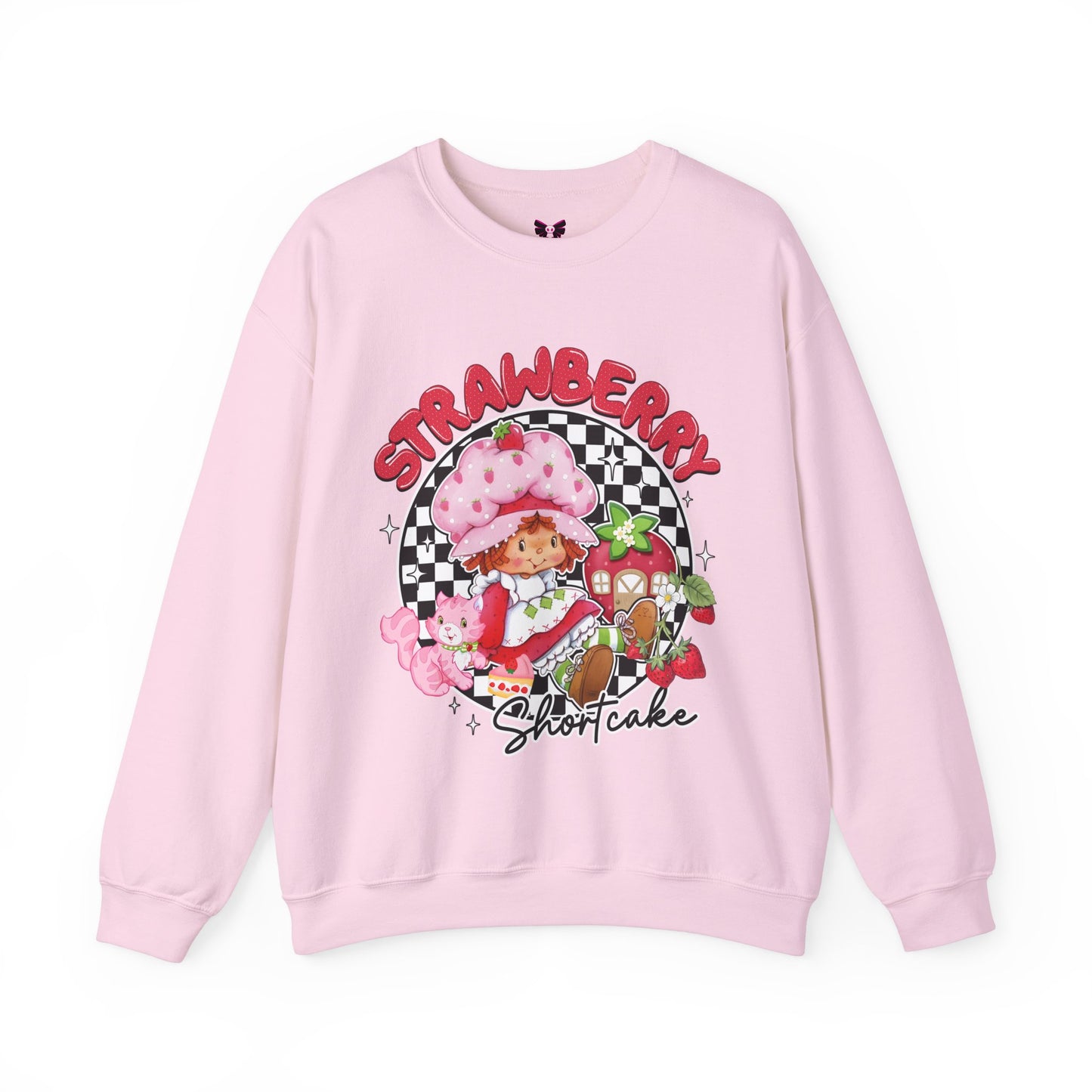 Berry Sweet Shortcake🍓🎀 Unisex Heavy Blend™ Crewneck Sweatshirt