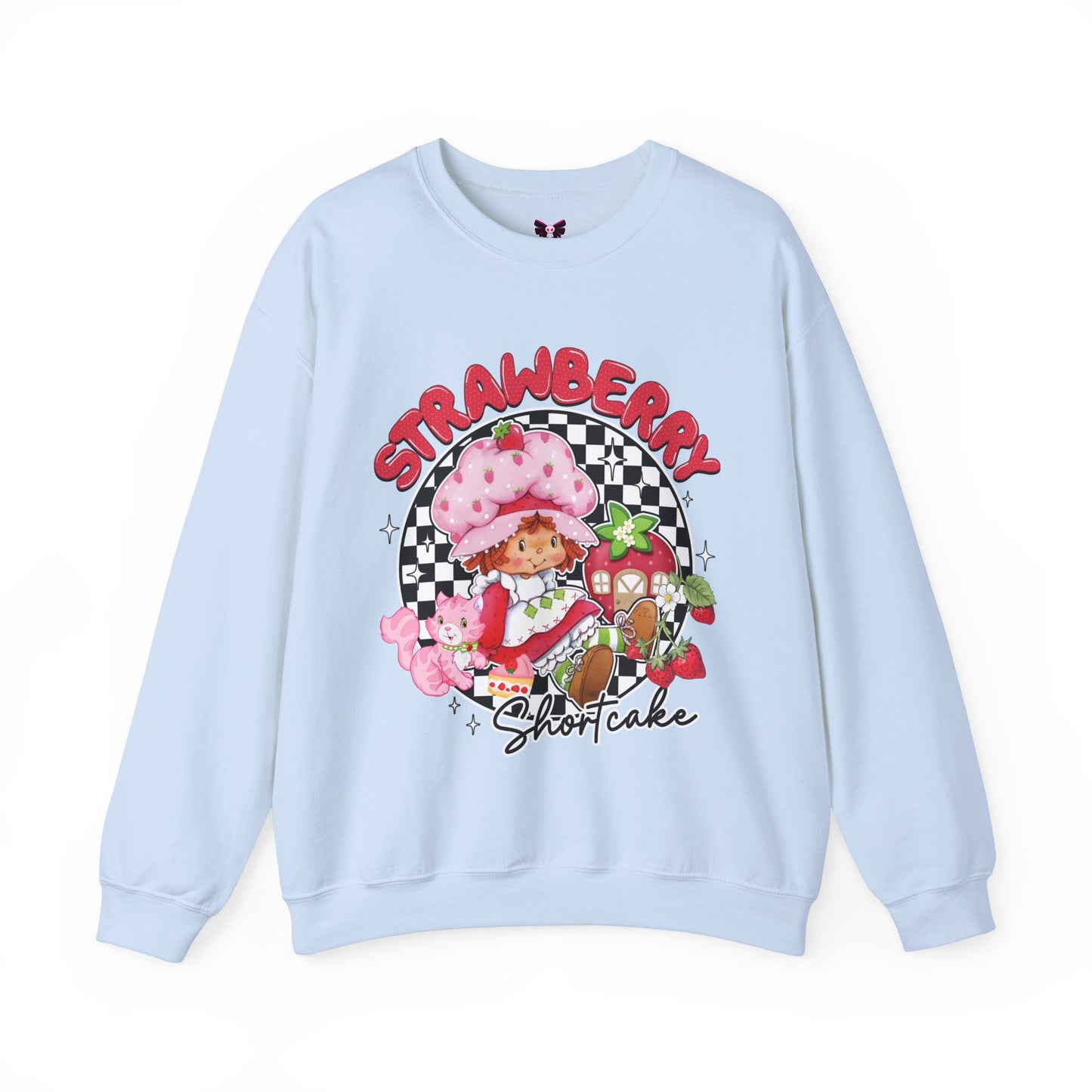 Berry Sweet Shortcake🍓🎀 Unisex Heavy Blend™ Crewneck Sweatshirt
