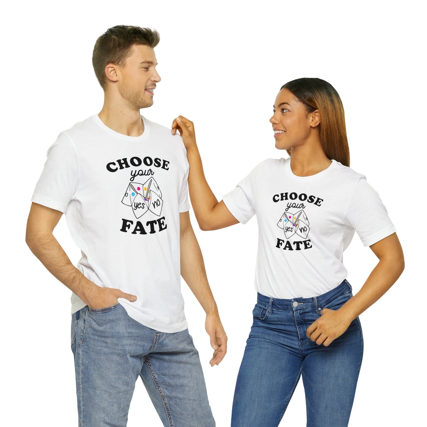 Choose your Fate 🌟Unisex Jersey Short Sleeve Tee