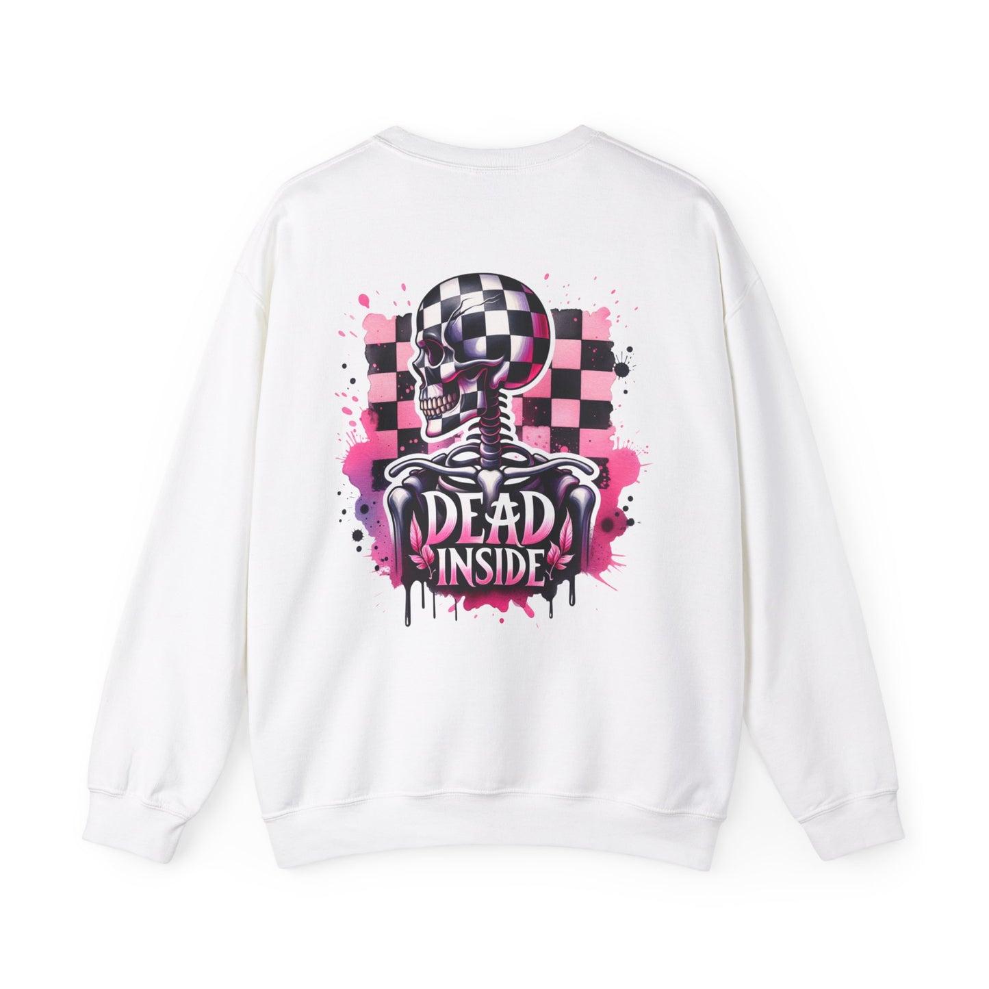 Dead Inside 💀Unisex Heavy Blend™ Crewneck Sweatshirt