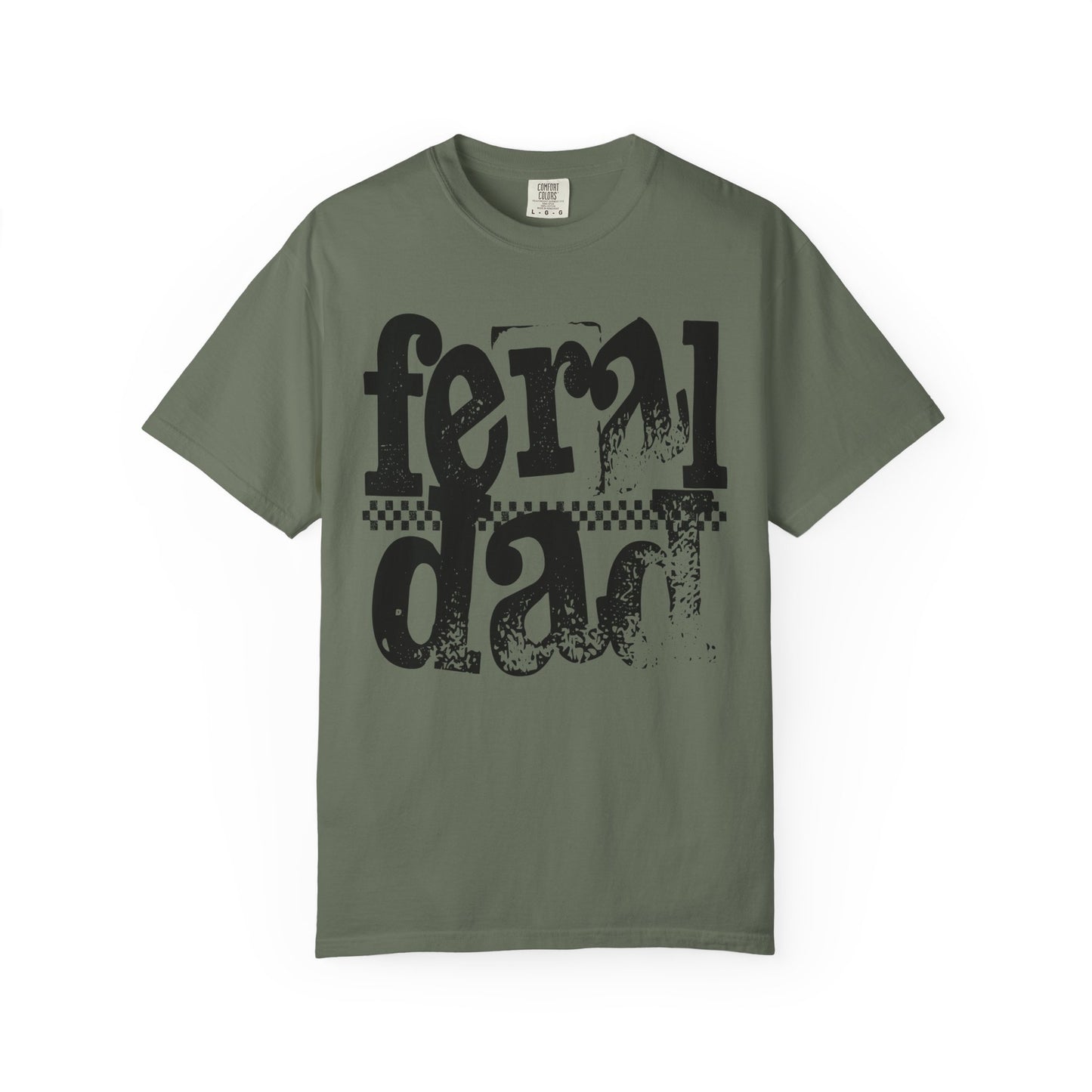Feral Dad🐺 Unisex Garment-Dyed T-shirt
