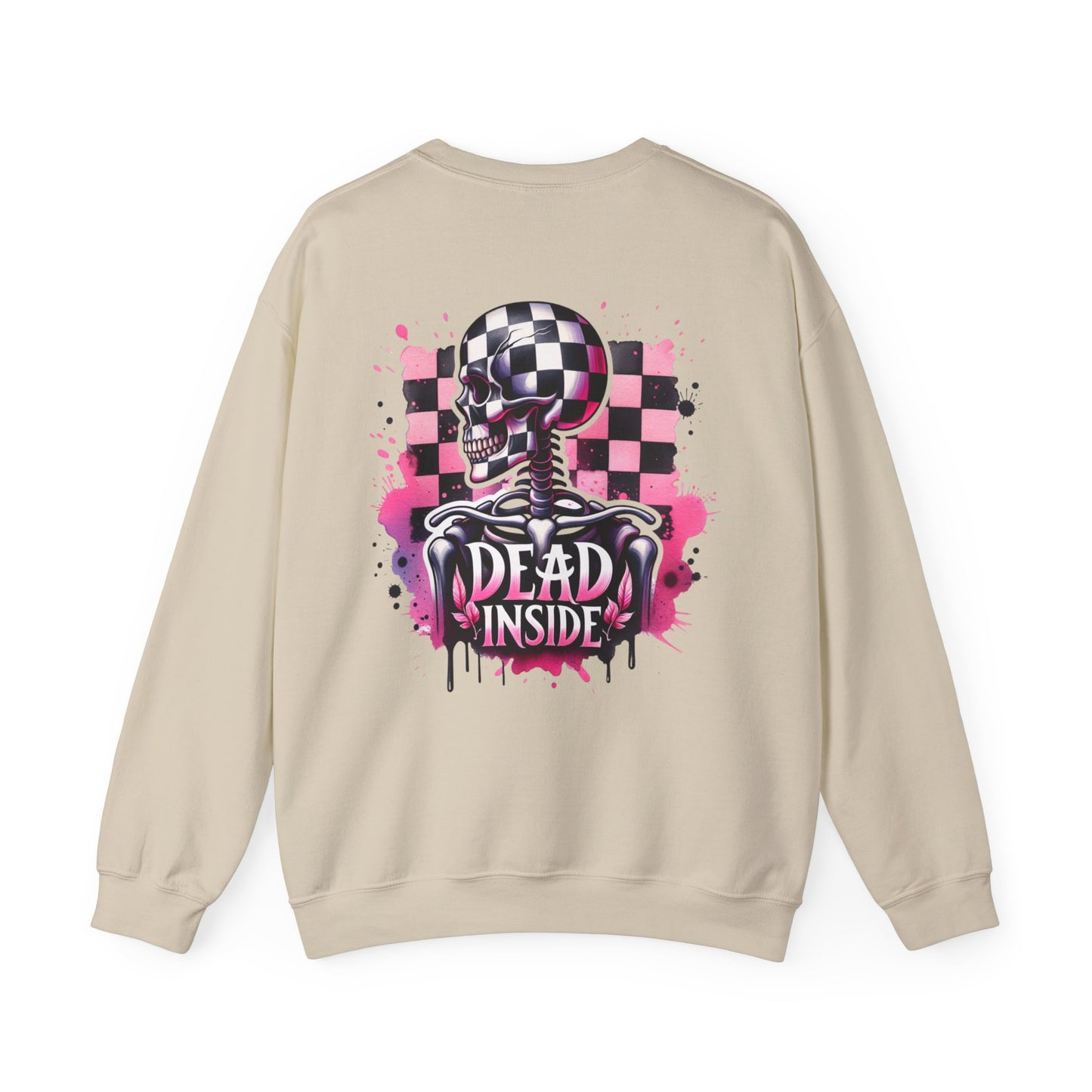 Dead Inside 💀Unisex Heavy Blend™ Crewneck Sweatshirt