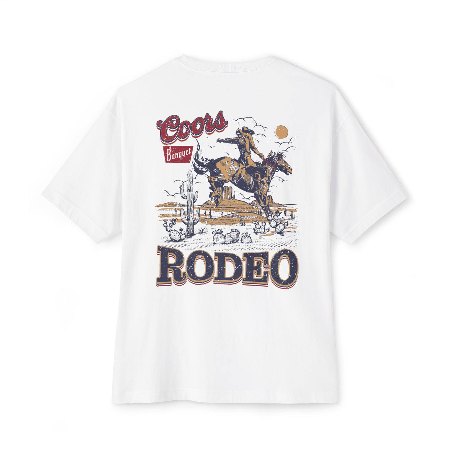 Rodeo Cowboy 🤠Unisex Oversized Boxy Tee