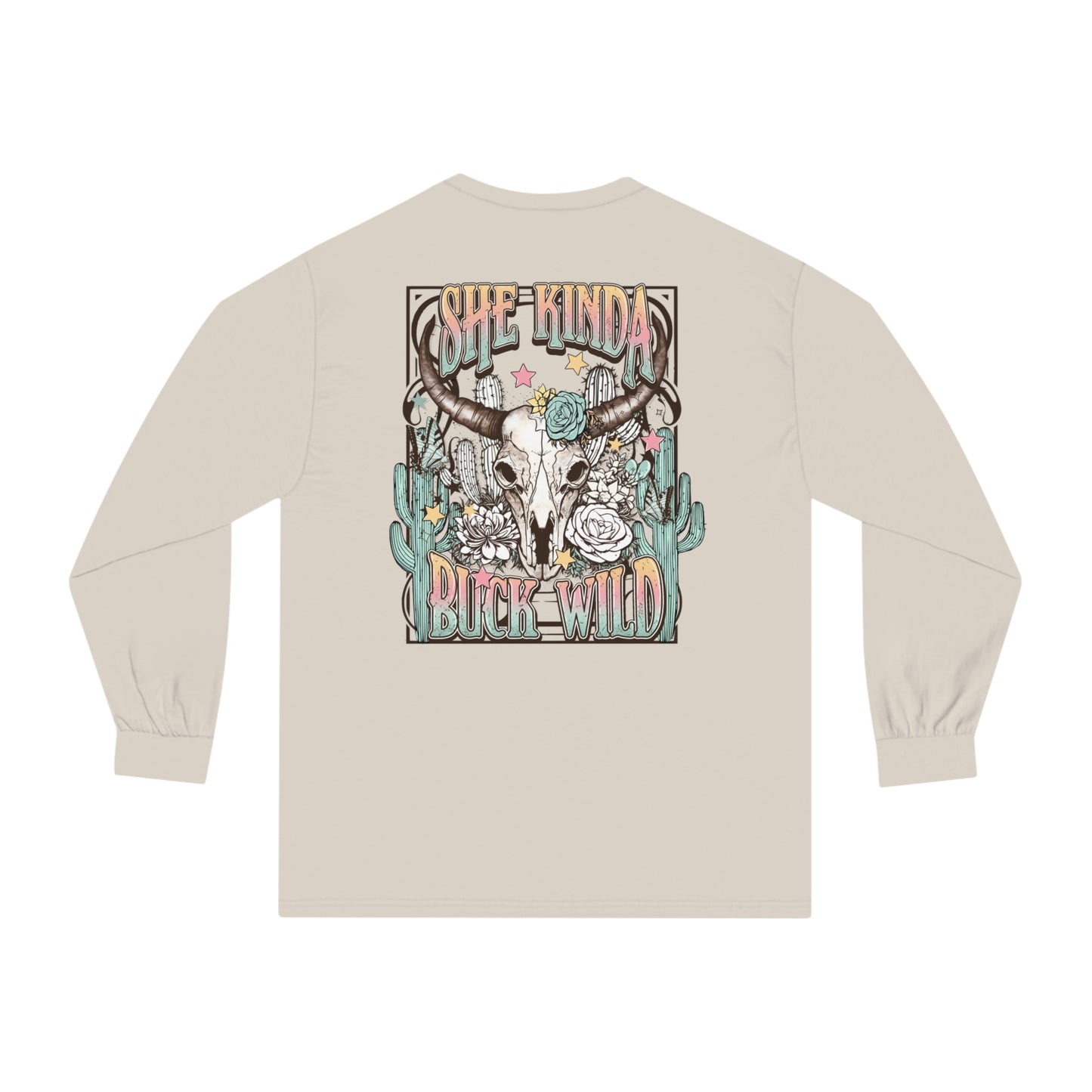 She Kinda Buck Wild 🐮Unisex Classic Long Sleeve T-Shirt