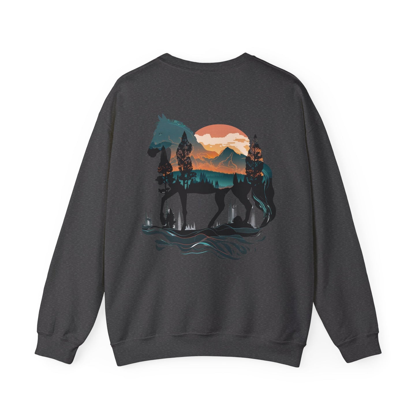 Love's Horses 🐎Unisex Heavy Blend™ Crewneck Sweatshirt