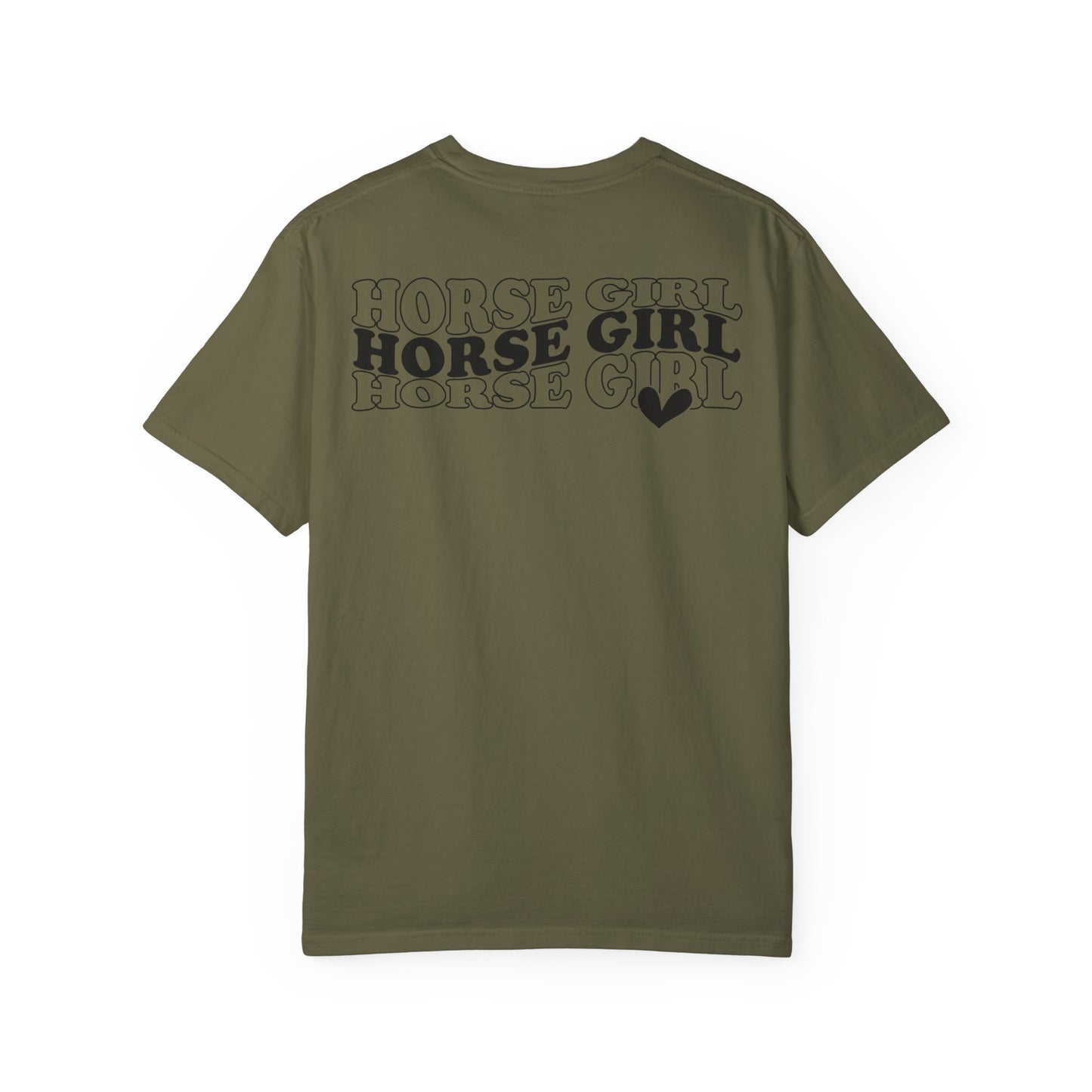 Horse Girl 🐴Unisex Garment-Dyed T-shirt