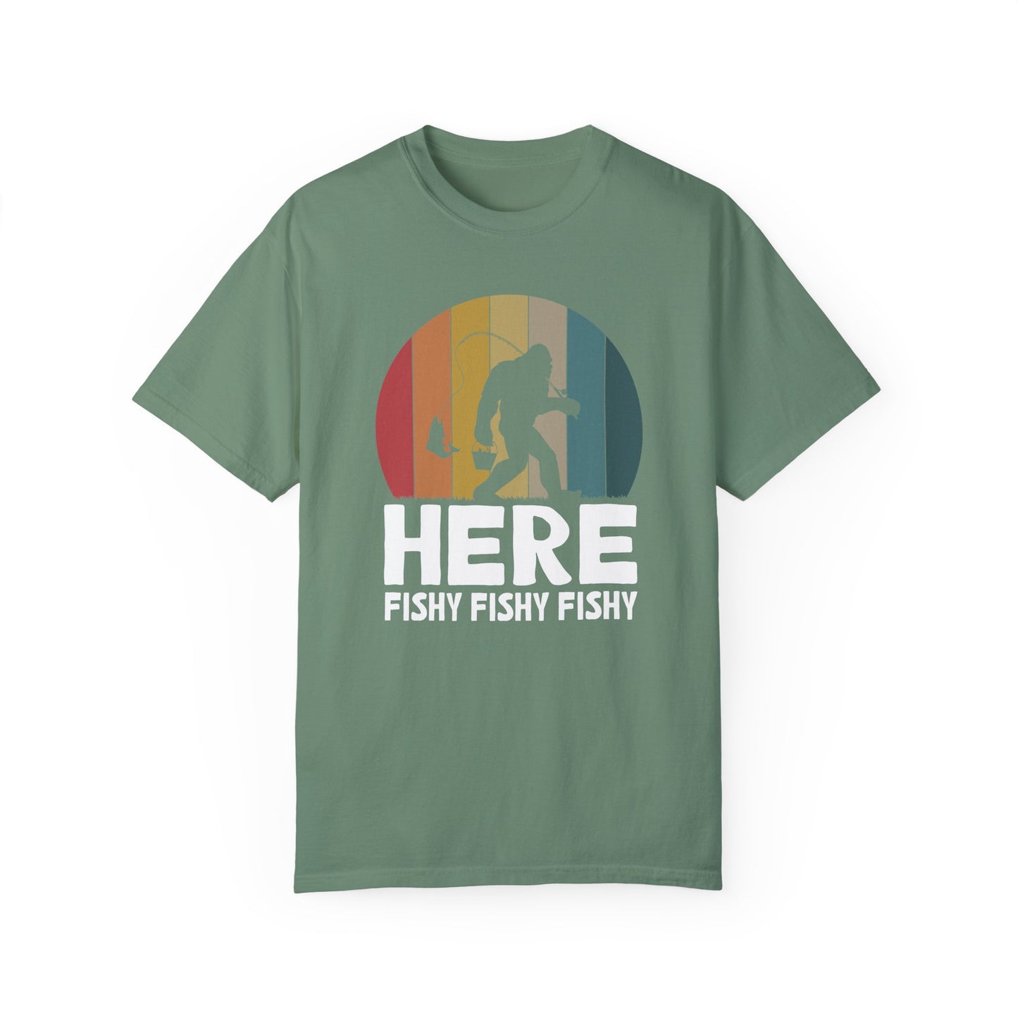 Here Fishy Fishy 👣🎣 Unisex T-shirt