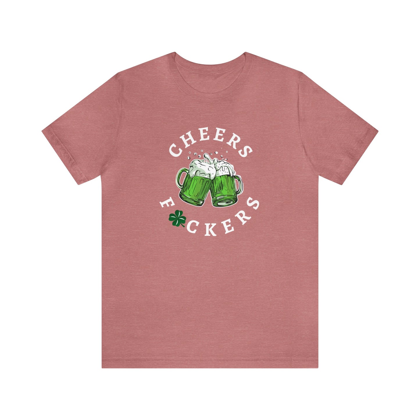 Cheers 🍀Unisex Jersey Short Sleeve Tee