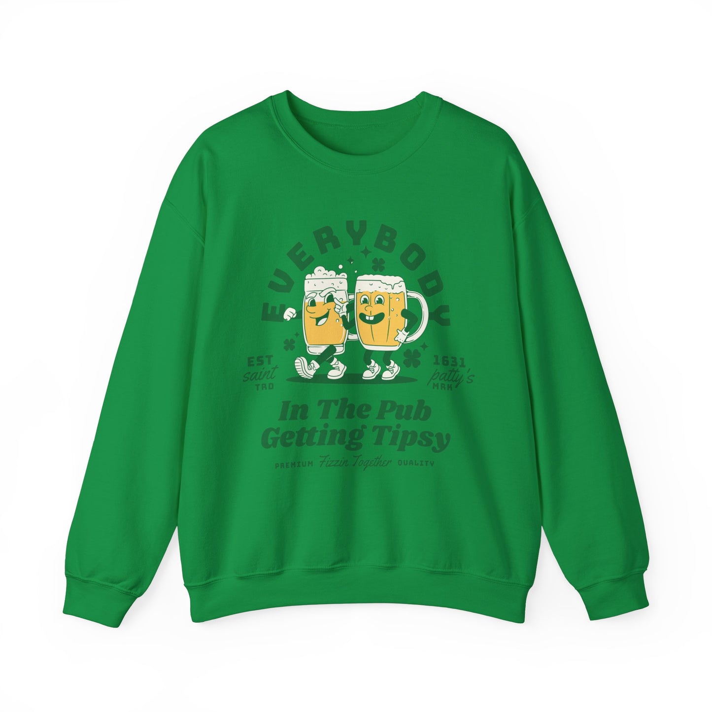 Everybody Getting Tipsy 🍀Unisex Heavy Blend™ Crewneck Sweatshirt