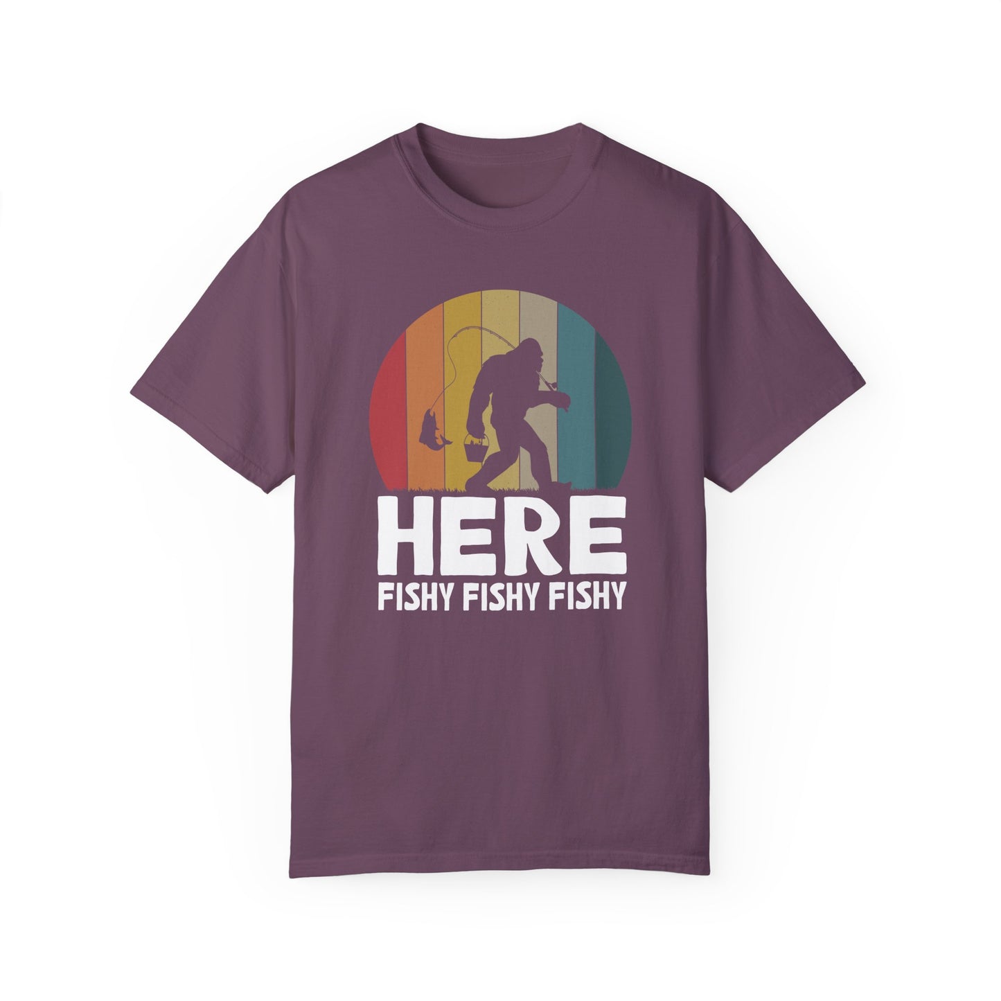 Here Fishy Fishy 👣🎣 Unisex T-shirt
