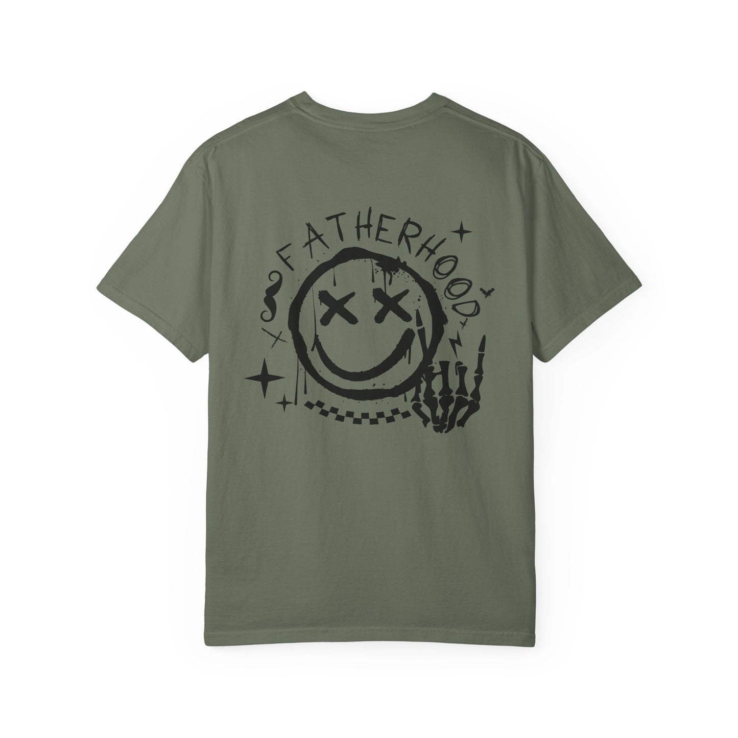 Ain’t No Hood Like Fatherhood👨‍🍼 Unisex Garment-Dyed T-shirt
