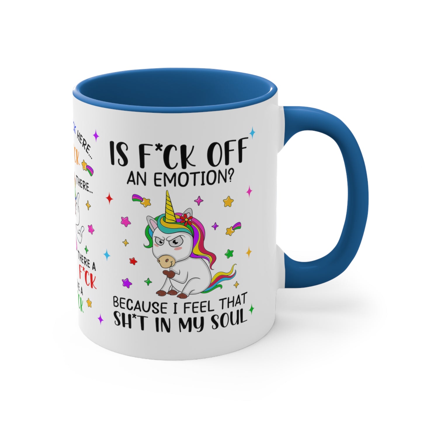 Unicorn Soul 🦄Accent Coffee Mug, 11oz