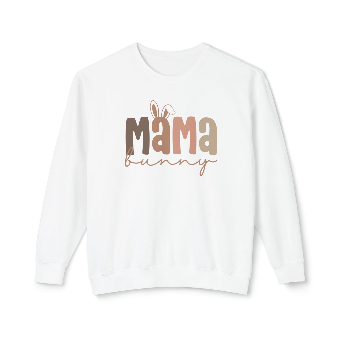 Mama Bunny 🐰Unisex Lightweight Crewneck Sweatshirt