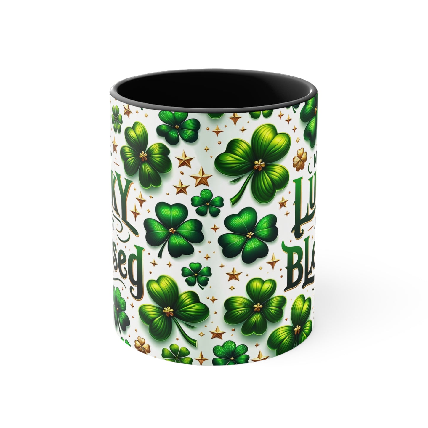 Blessed 🍀Accent Coffee Mug, 11oz