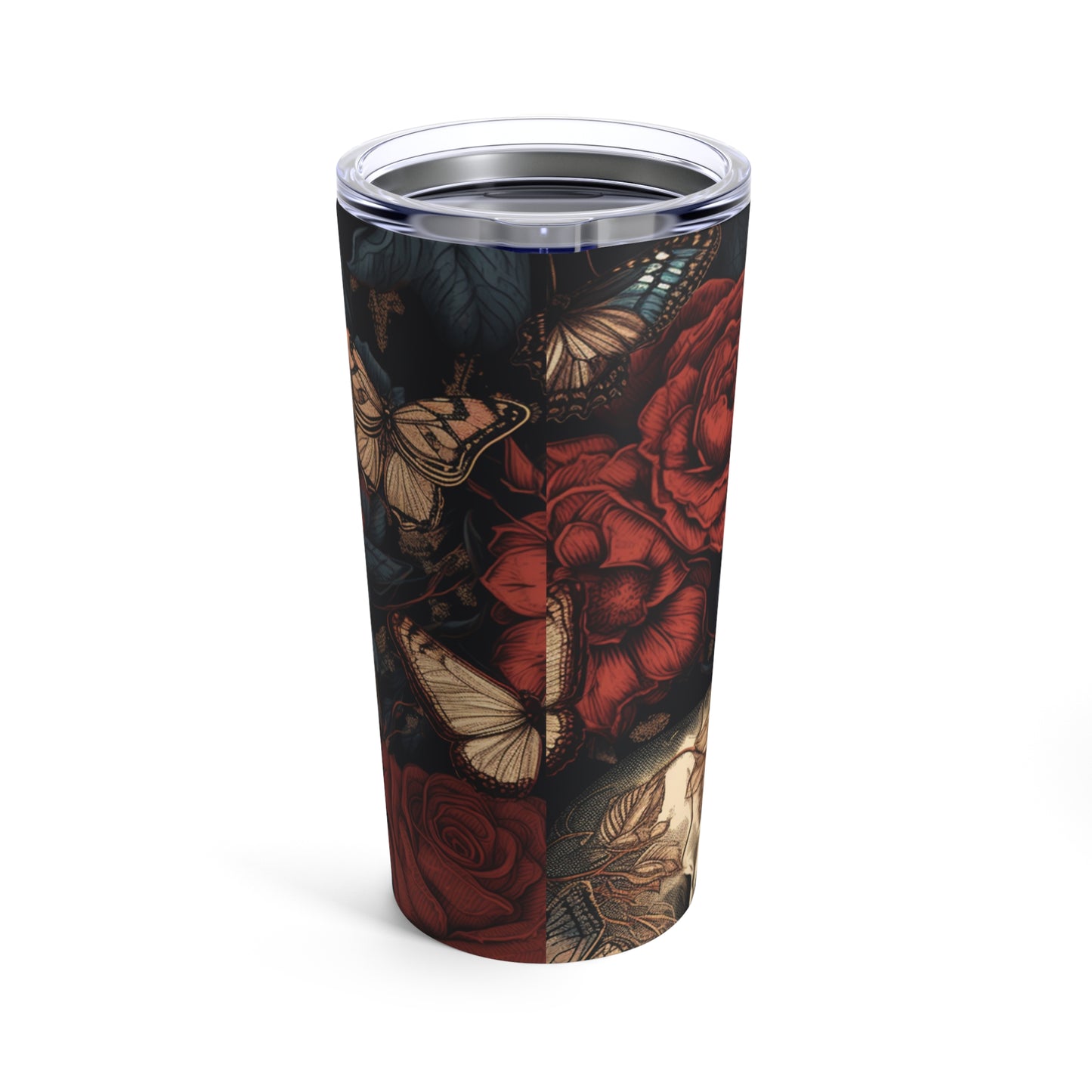 Skulls and Roses 💀🌹Tumbler 20oz