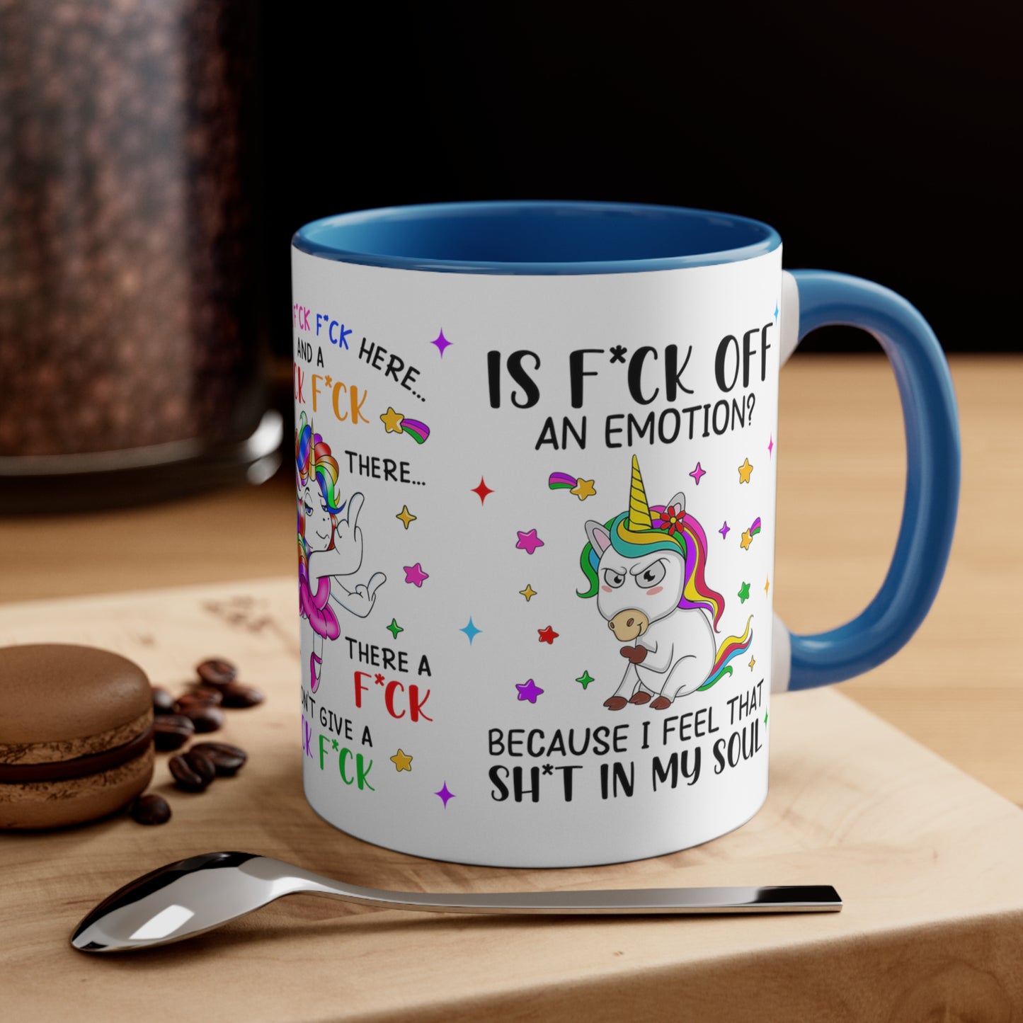 Unicorn Soul 🦄Accent Coffee Mug, 11oz